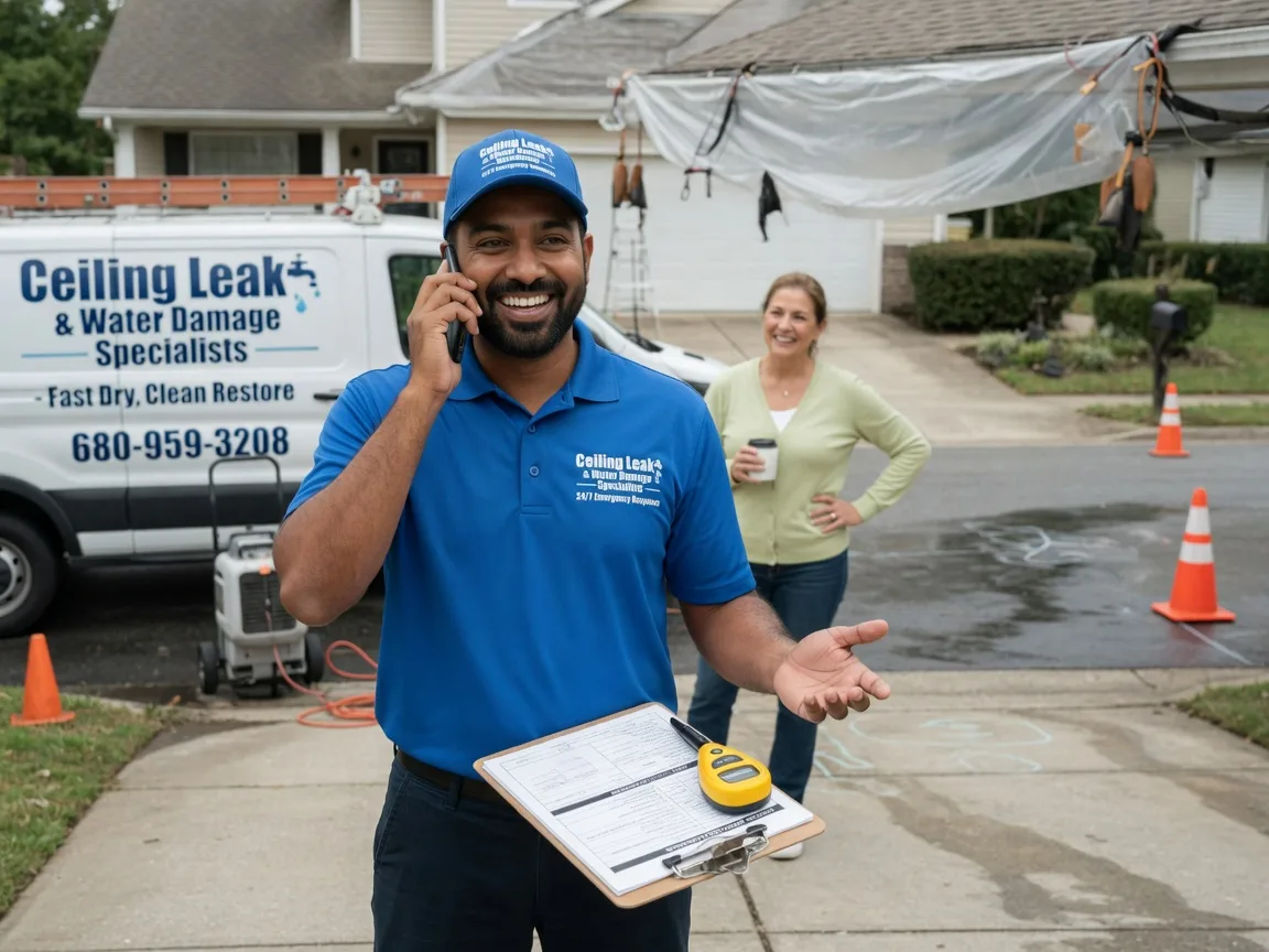 Ceiling Leak Cleanup Follansbee, WV FAQs